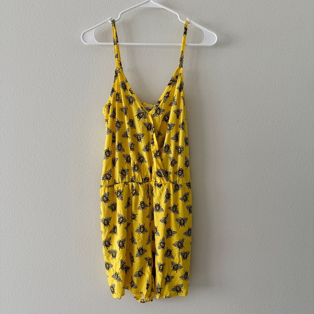 MeUndies QUEEN BEE Romper SOFT MODAL NWT Womenâs Loungewear Pajama PJs Large New - Picture 7 of 12